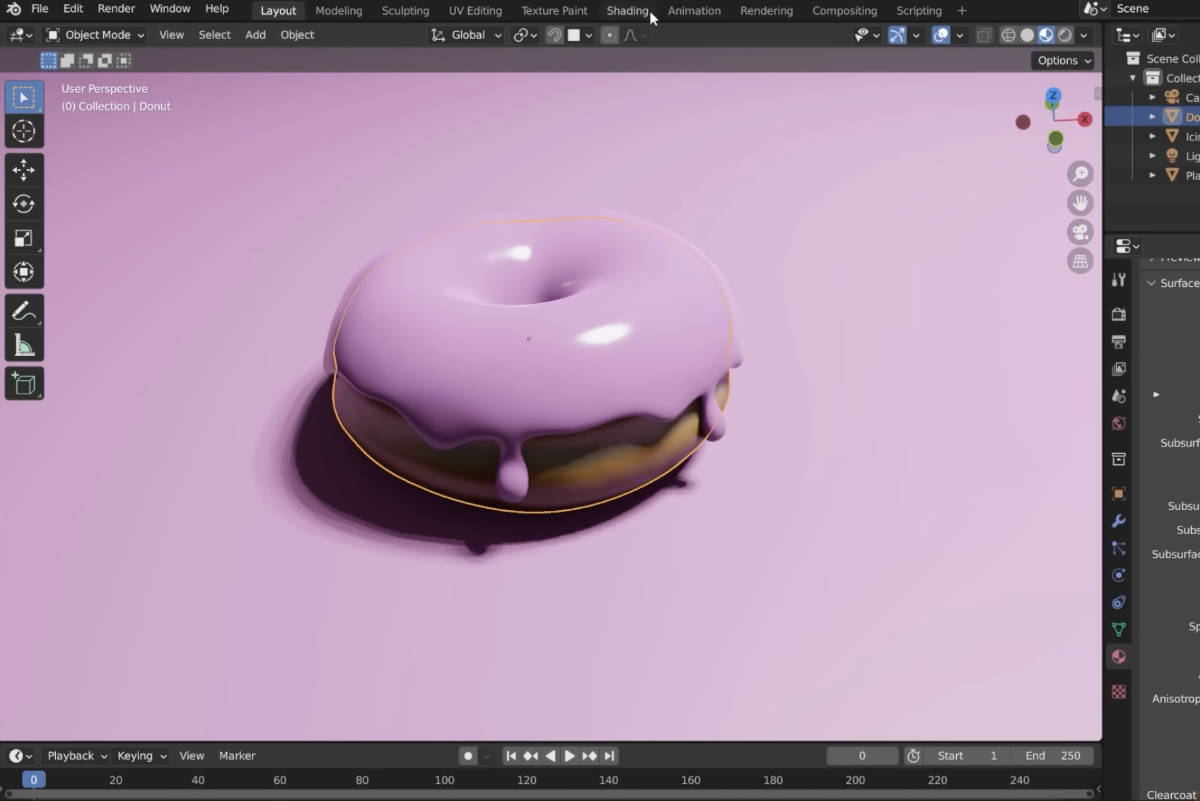 Blender Donut Tutorial